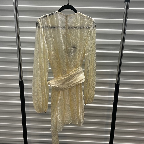 Cream Burling Dress - Picture 6 of 6